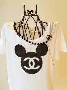 blusa chanel feminina mickey mouse|Chanel Mickey Mouse Shirt .